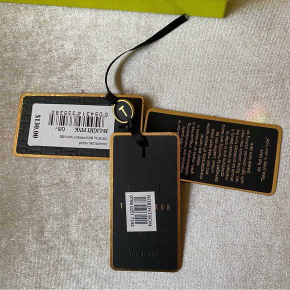 TED BAKER Checkbook Wallet with Box & Receipt - Picture 12 of 13